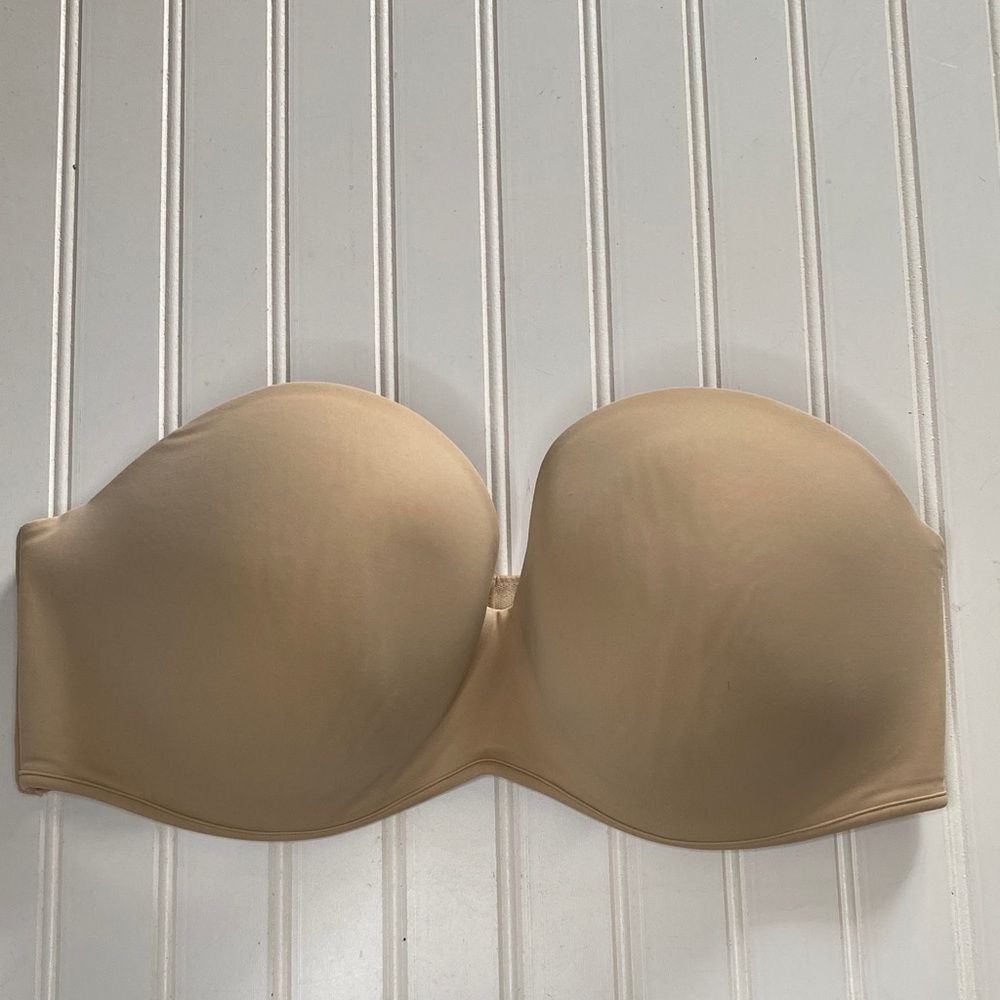 Cacique smooth boost strapless multi-way Strapless Bra 40DDD - Tan